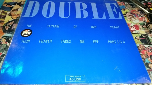 Double The Captain Of Her Heart Vinilo Maxi Germany 1985