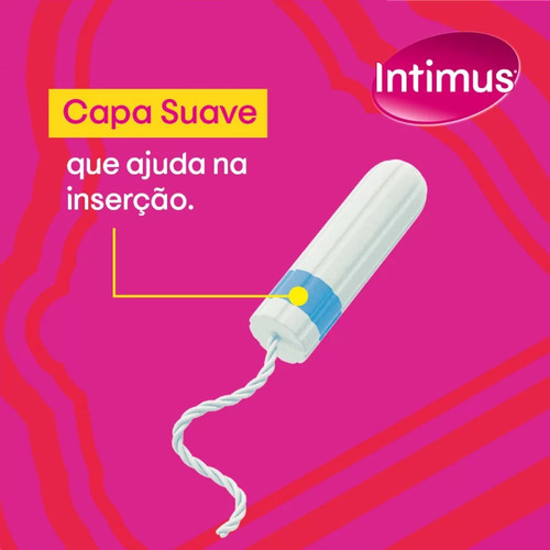 Absorvente Interno Intimus Super Cobertura Dermoseda 16un