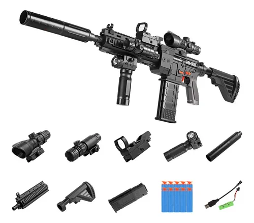 Log-On México - Pistola de Juguete M416 de Dardos