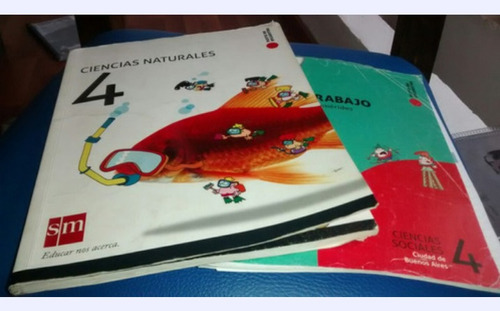 Libro Ciencias Naturales 4 .punto De Encuentro.fichas Ed Sm