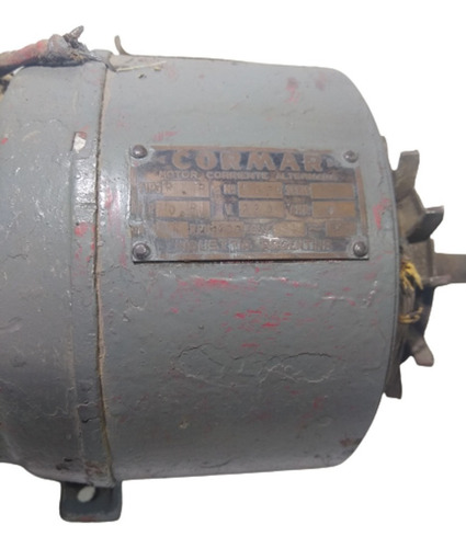 Motor 220v 0,5 Hp 1400 R.p.m Ref 1961 (Usado)