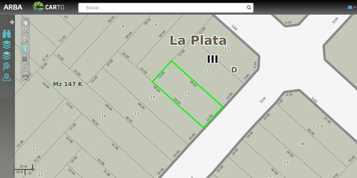 Imagen 3 de 4 de Terreno En Venta En La Plata | 529 E/166y167