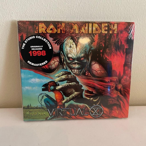 Iron Maiden  Virtual Xi Cd Europeo Nuevo Musicovinyl