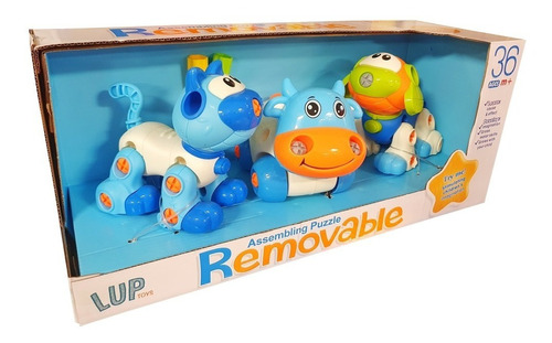 Animalitos De Juguete Ensamblables Para Bebes Removibles