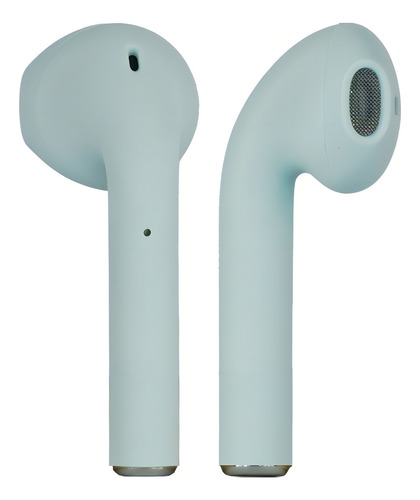 Fone de ouvido in-ear sem fio Lhotse Bluetooth RM12 azul-celeste