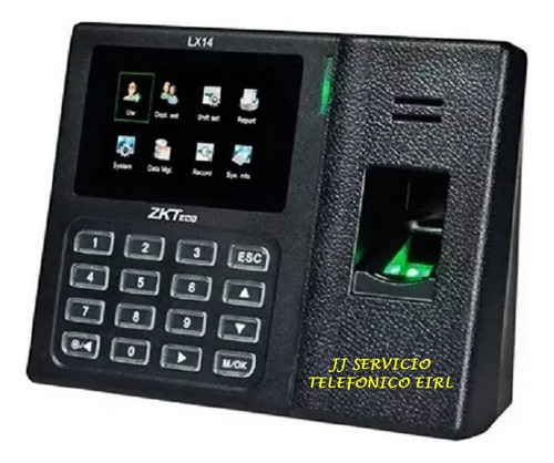 Zkteco Perú Control Lector Biometrico Asistencia Huella Lx14