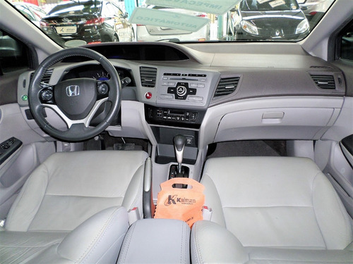 Civic Lxs Automático.. Revisado E Banco Em Couro Na Kaiman