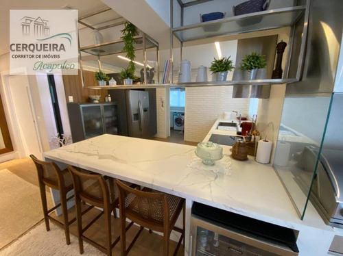 Apartamento À Venda, 145 M² Por R$ 2.300.000,00 - Jardim Belmar - Guarujá/sp - Ap0073