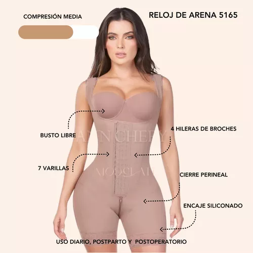 Faja Colombiana Postquirurgica Etapa 2 Cuerpo Reloj de Arena