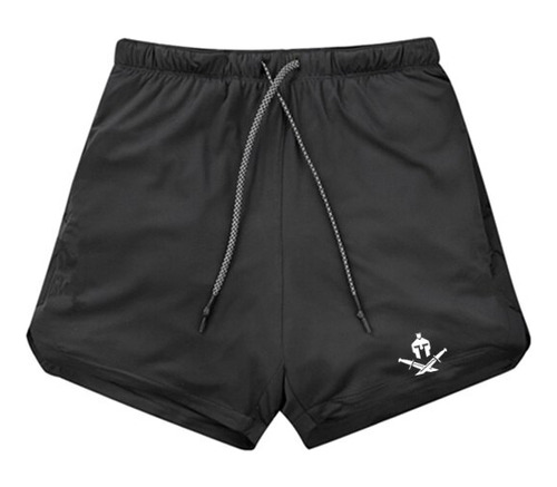 Pantalones Cortos De Gimnasia Monocapa Para Hombre, Verano,