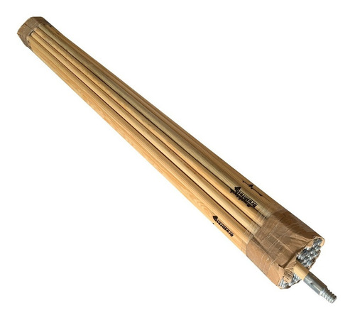 Baston Profesional Madera 1.50 Cm Para Escobas Y Trapeadores