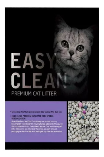 Arena Aglutinante Para Gatos Easy Clean 8 Kg