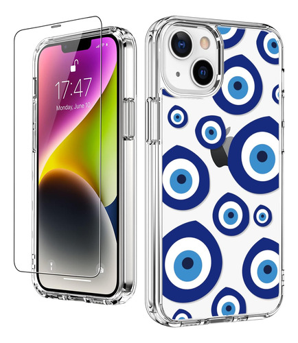 Funda Luhouri Para iPhone 14 Plus C/pant Eyes