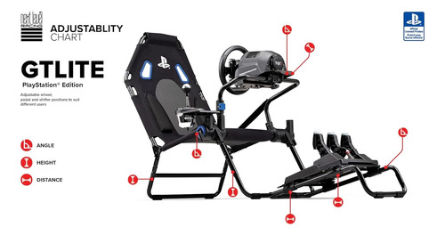 Next Level Racing Gt Lite Edición Playstation (nlr-s026)