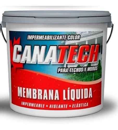 Canatech Membrana Liquida Con Poliuretano 20 Kg Colores - Sa