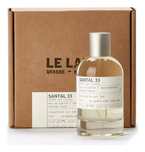 Santal Perfume 33 Aromas De Madeira Niceho 100ml