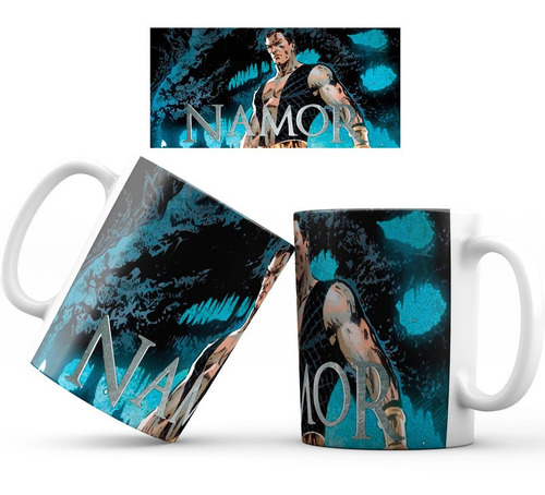 Mug Taza Namor Superheroe Marvel 001