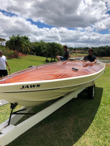 Barco Ski Boat Com Motor Gm 5.0 165 Hp - Poddium Náutica