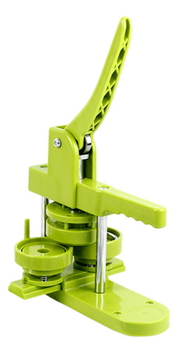Máquina Para Botones Insignias De 58mm Prensa Práctica Útil Verde