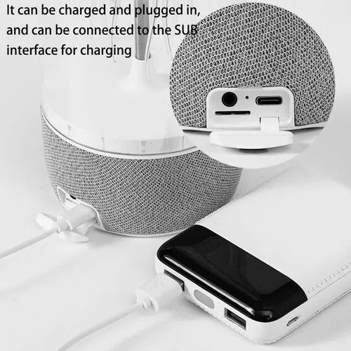 Para Altavoz Bluetooth Medusa Luz Colorida Audio Ritmo