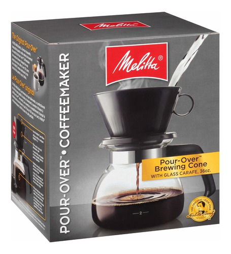 Cafetera Melitta Pour-over Con Jarra De Vidrio, Contiene 6