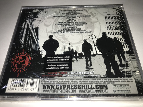 Cypress Hill Rise Up Cd Nuevo Cerrado