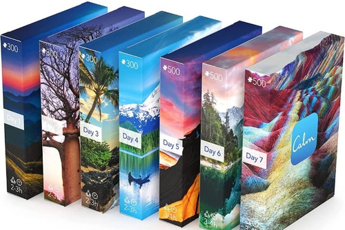 Rompecabezas Mindful Puzzle Collection 7 Dias