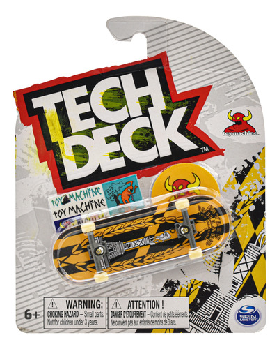 Tech Deck Bla Bac Photo Toy Machine Amarillo Spin Master Cd