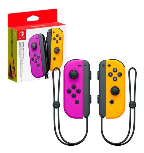 Joy-con New Color Neon Purple/ Orange - Nintendo Switch