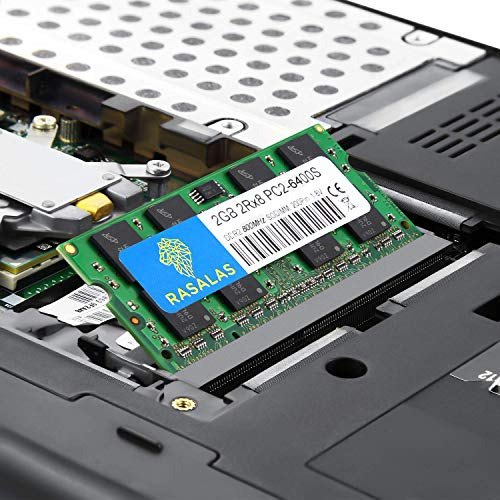 Kit Rasalas Ddr2 Pc2-6400 Ddr2 800 Sodimm Ddr2 De 4 Gb (2 Un