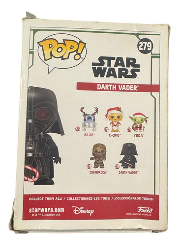 Funko Pop! 279 Star Wars: Holiday - Darth Vader (Usado)