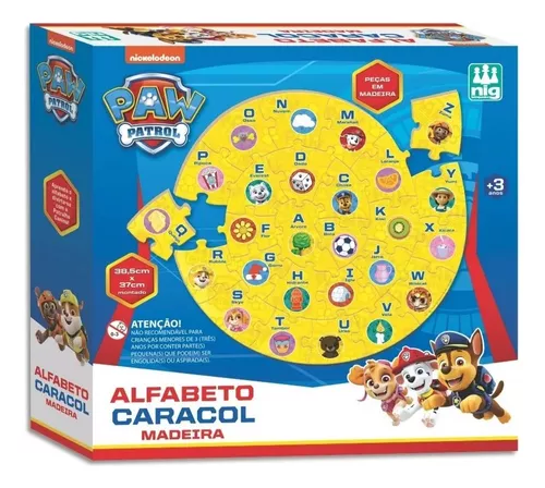 Caracol Quebra-cabeça Números Educativo mdf Jogos Brinquedos