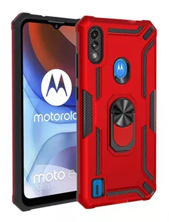 Funda Para Xiaomi Note 9 Pro Holder Parante Con Anillo Rojo