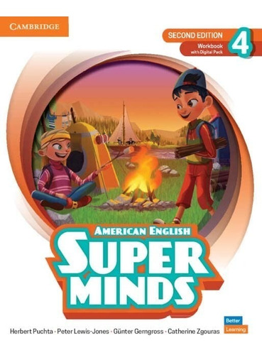 Super Minds Level 4 -  Work Book - 2nd Edition - Cambridge