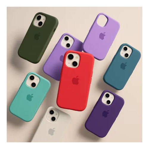 Capa Compatível Para iPhone 13 Silicone Case