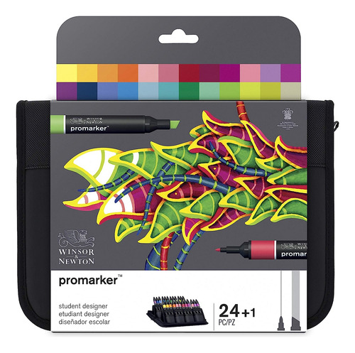 Winsor Newton Promarker Juego De 24 Estudiantes De Dise...