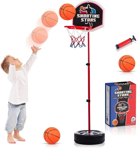 Atlasonix Soporte De Aro De Baloncesto,altura Ajustable.2-5a