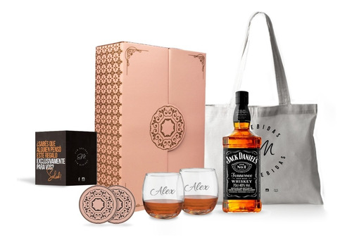 Whisky Jack Daniels 750ml N7 Botella Box Experiencia Regal