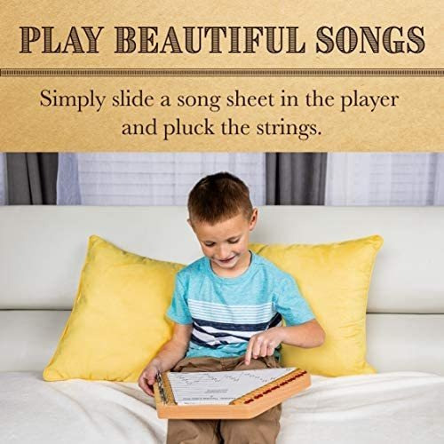 European Expressions Music Maker Lap Harp Con Partituras Y E