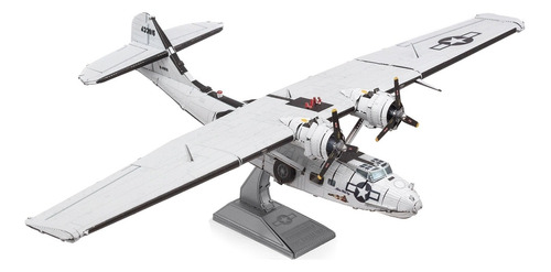 Avion Consolidated Pby Catalina Para Armar 3d Metal