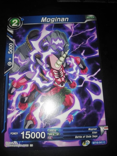 Moginan - Realm Of The Gods Carta Dragon Ball Tcg