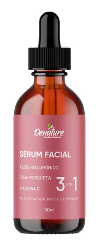 Sérum Ácidos Hialurónicos Dia/noite  3 Em 1  Vitamina C 30ml