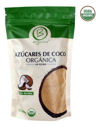 B Organics - Azucar De Coco Organica 500g