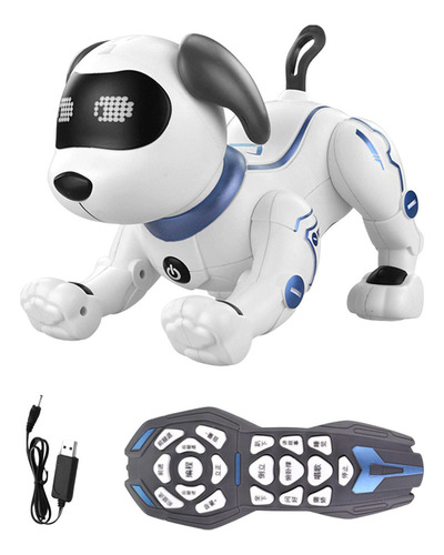 N Robot Puppy Smart Con Luz Y Sonido Rc Animal Dog Toy Para