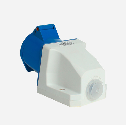 5 Pc Tomada Sobrepor 3p+t 32a Azul 9h 220v Omg 4209