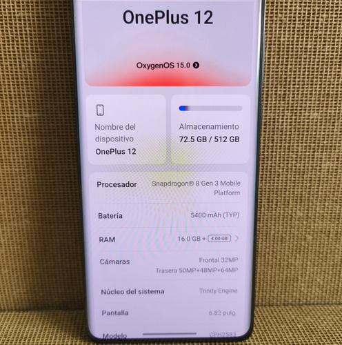 Oneplus 12 Dual Sim 16gb Ram Y 512gb Verde (Usado)