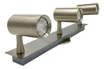 Comprar Aplique Spot Pared 3 Lamparas Platil Tempano Candil C2