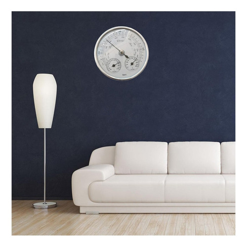 . Lazhu Analog Indoor Thermometer Hygrometer Barometer