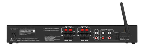 Amplificador Som Ambiente Taramps Ths6000 Bluetooth Óptica