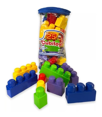 Juego De Legos Mega Blocks Grandes 25 Pcs